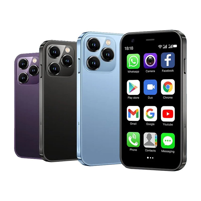 Supper Mini Smartphone SOYES XS15 3G WCDMA 2GB 16GB Android 8.1 Dual Sim 1000mAh WIFI Hotspot Mobile Phone